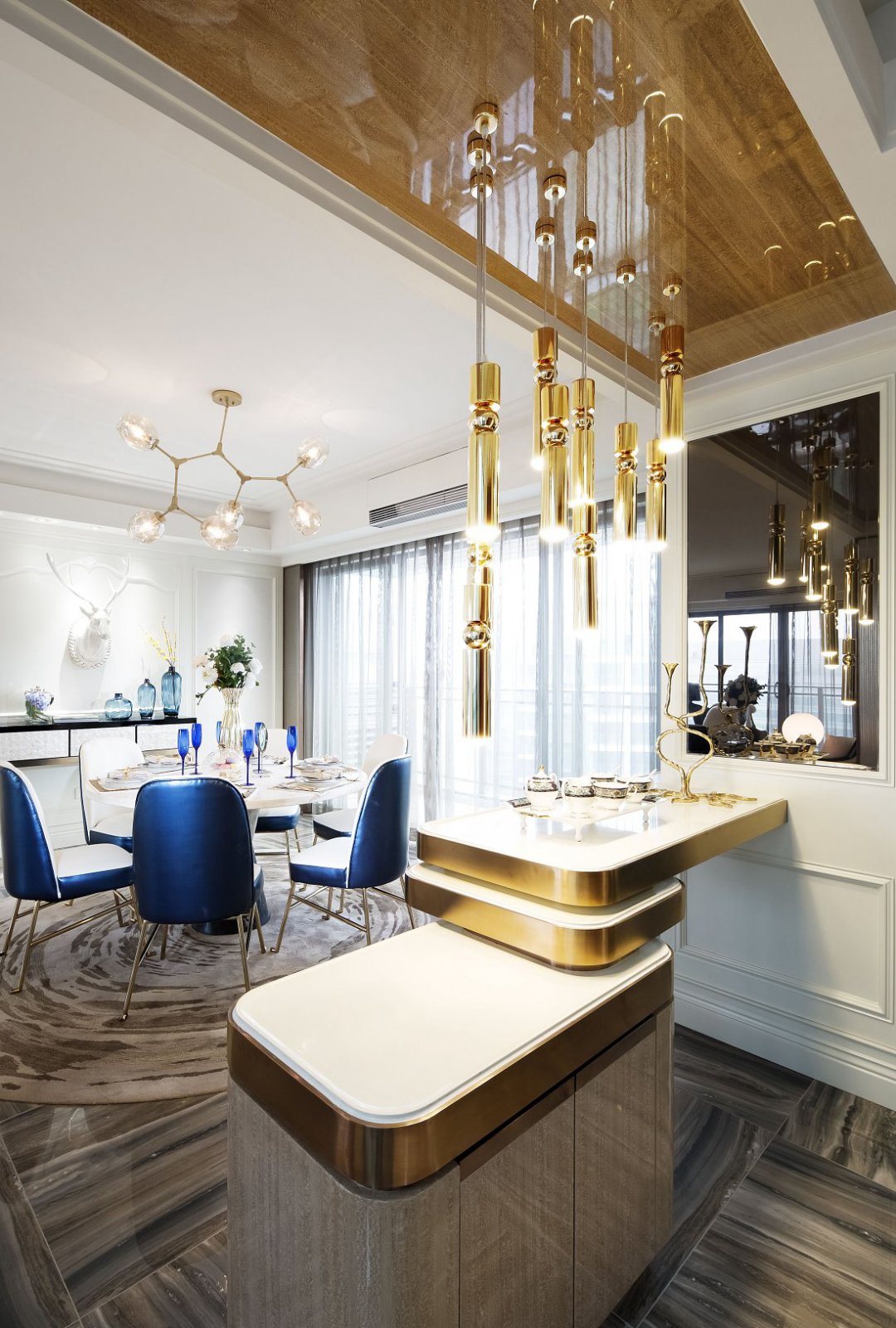 嘉华广场法式样板房  联智造营装饰设计-4