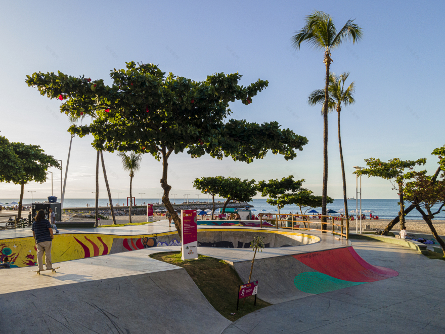滑板公园大道·海滨丨巴西-30