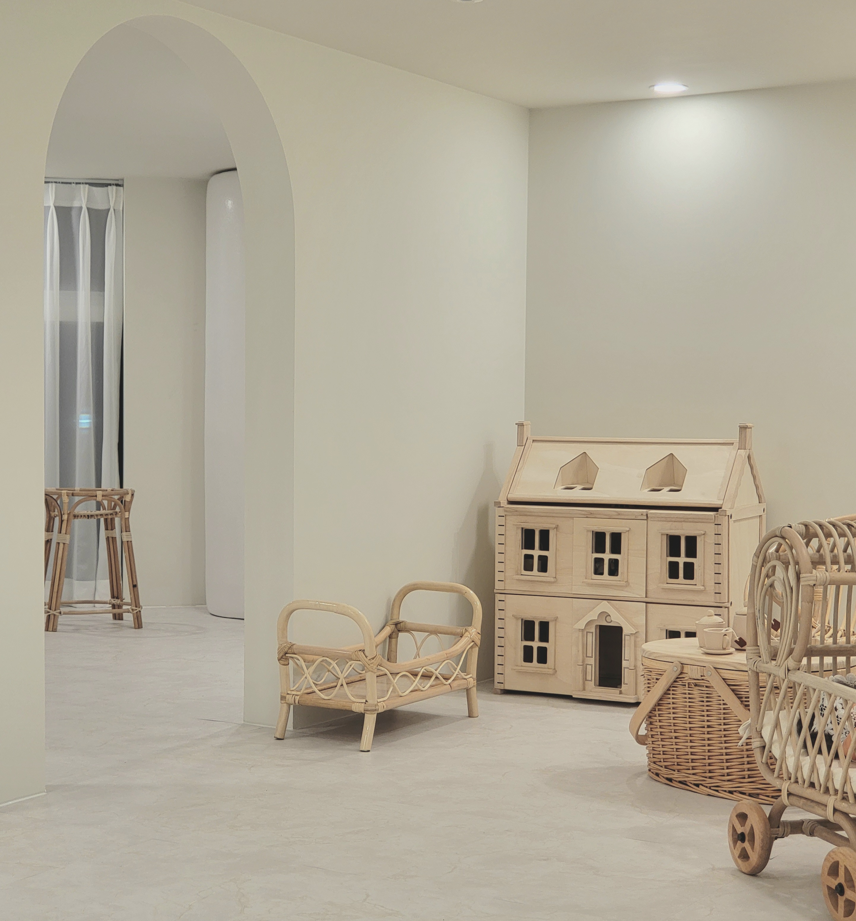 高级白色设计，75 平小户型的华丽变身-7