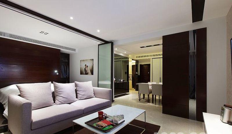 天津华庭装饰现代简约案例-25