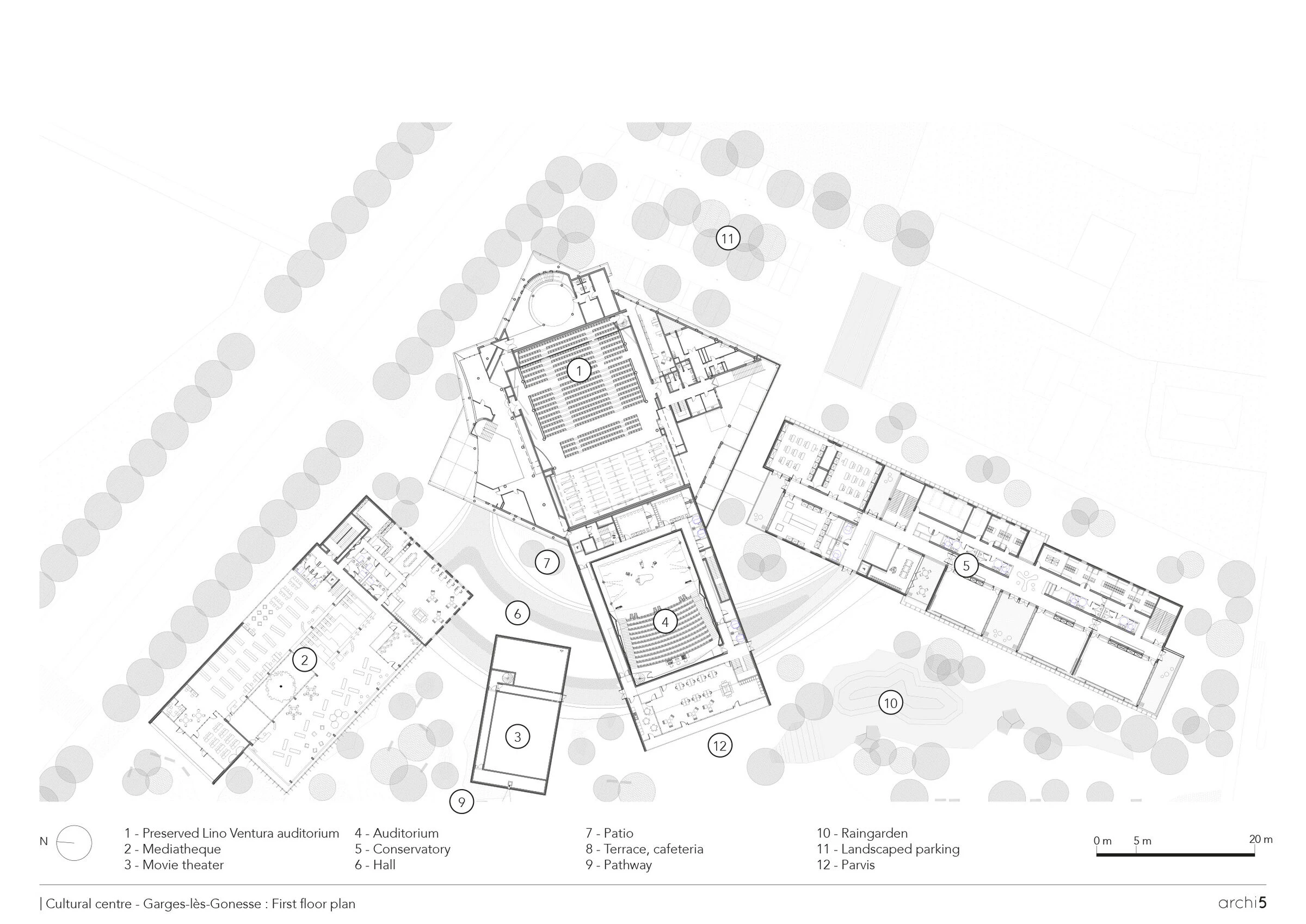 GargeslèsGonesse 文化中心丨法国丨archi5-16