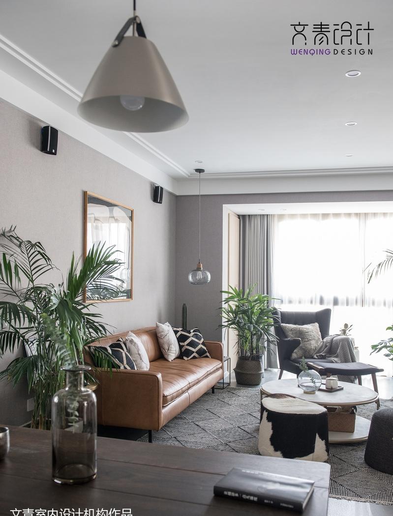 高级北欧风 175 平米摄影师家 | 绿色植物与黑白灰的完美融合-34