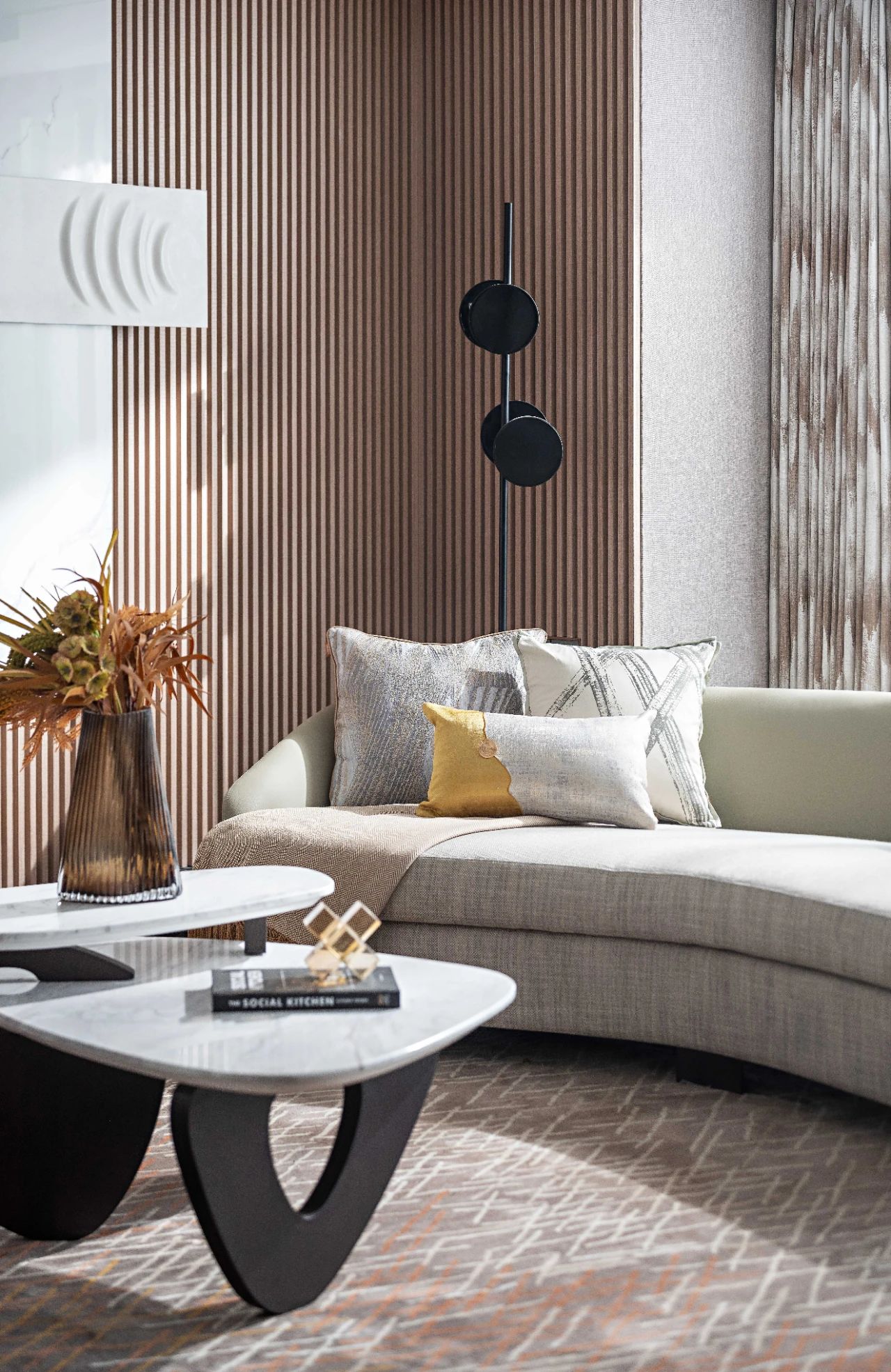 合肥公园万象叠墅样板房丨中国合肥丨上海几朵空间设计有限公司-5