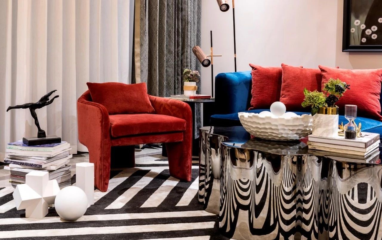 前卫艺术融合自然元素,打造浓烈色彩的现代空间-7