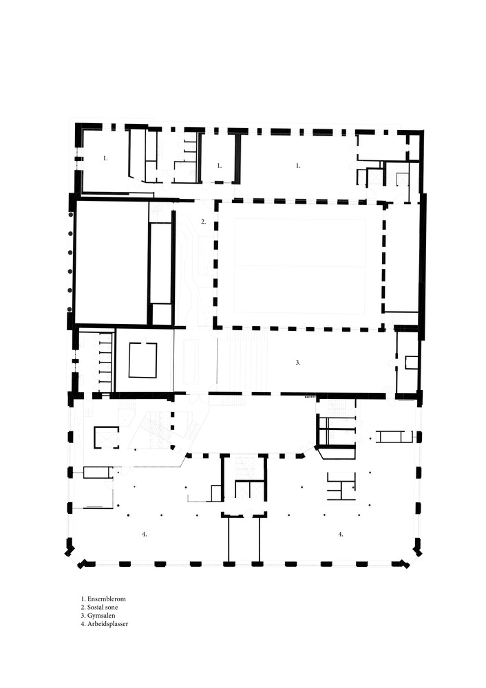 奥斯陆文化中心旧建筑翻新-73