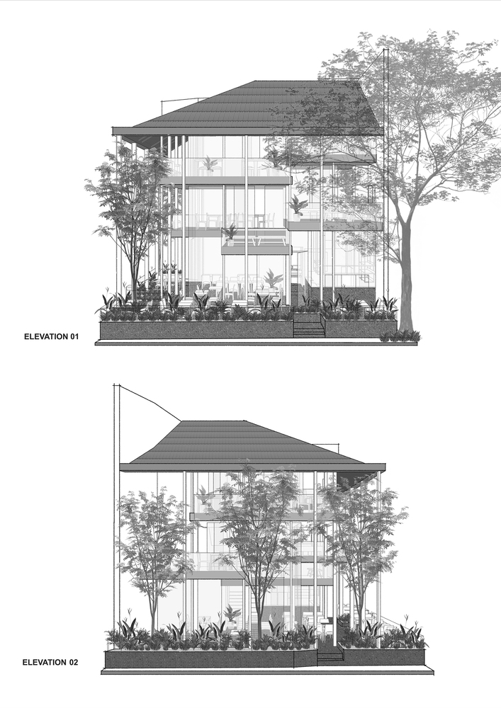 越南传统与现代交融的 O2 咖啡馆-54