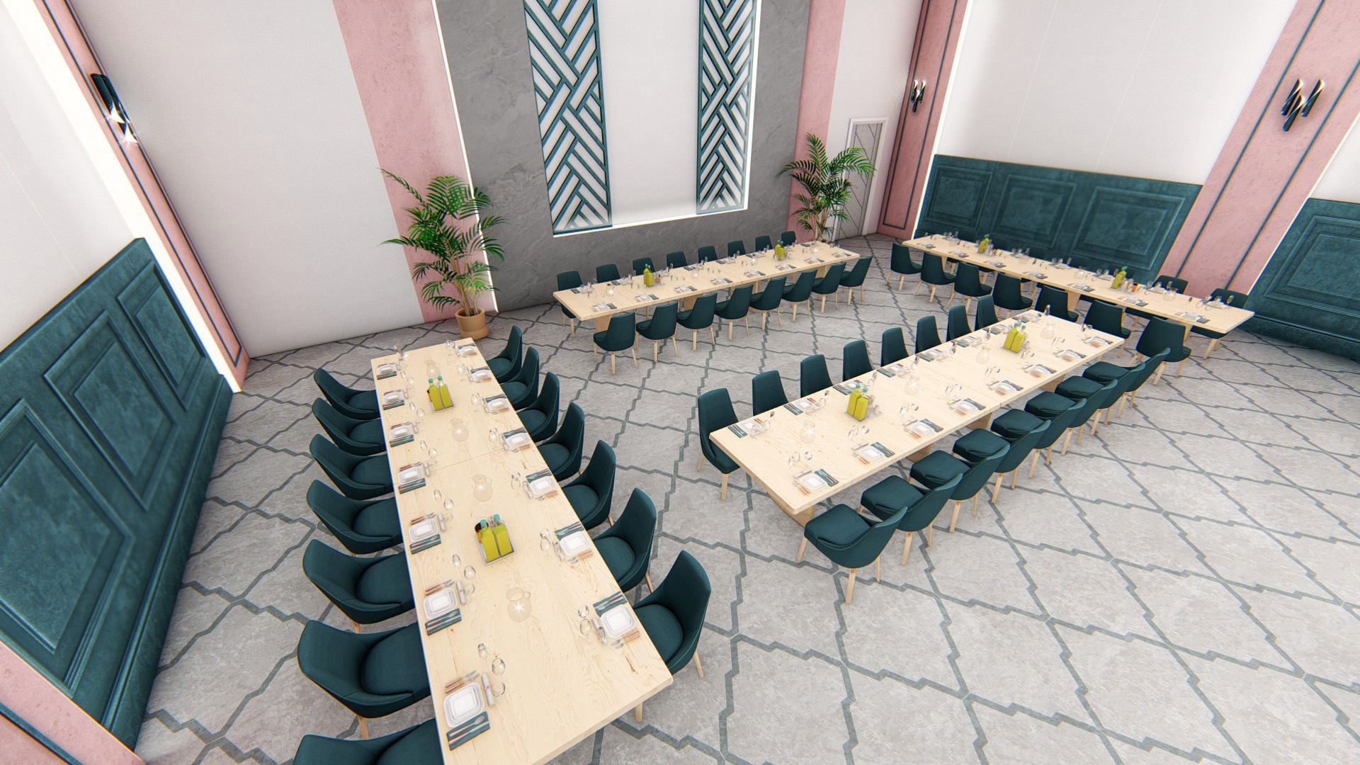 宴会大厅设计丨美国新泽西-15