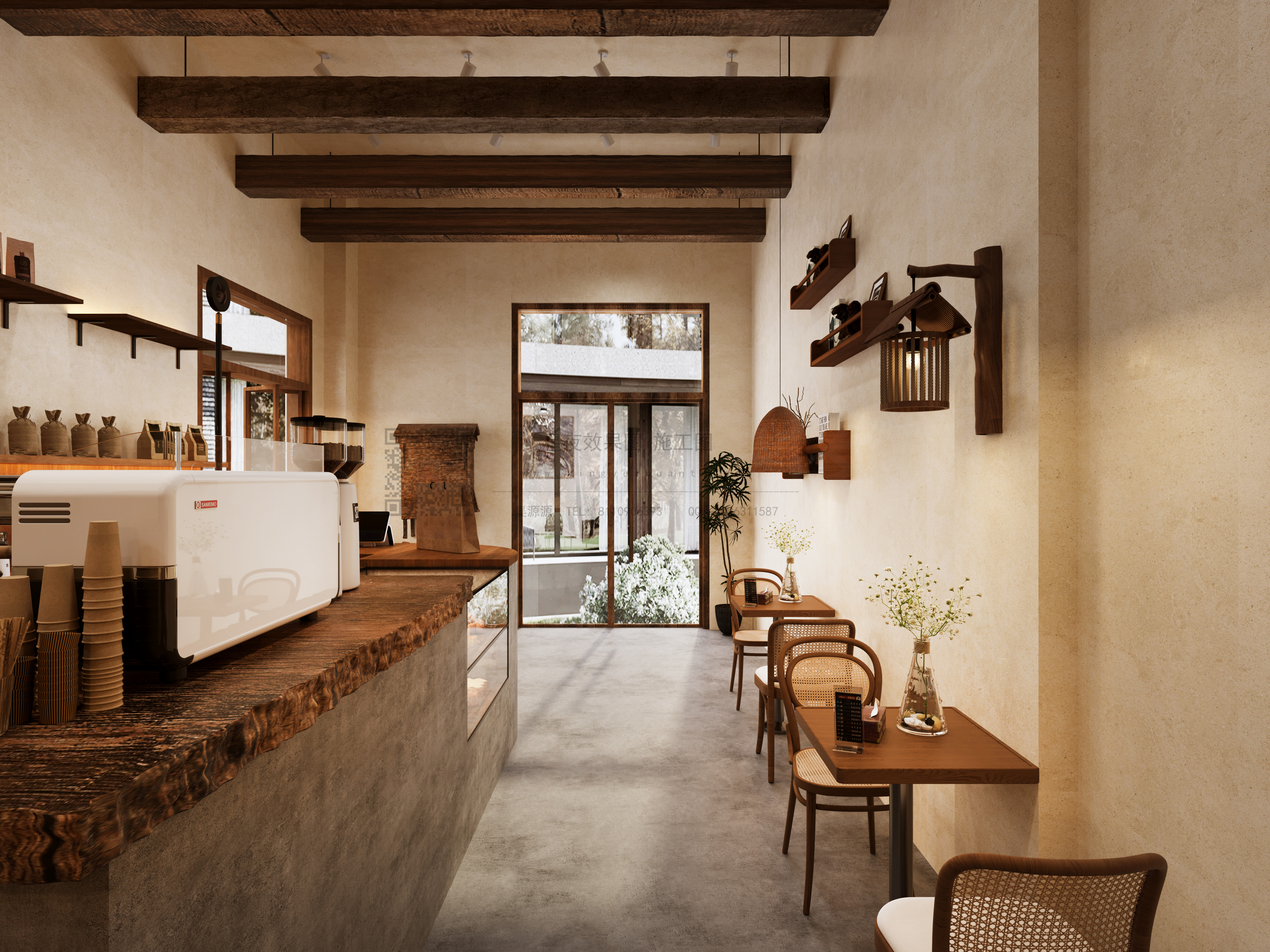 晨光与咖啡香同时抵达——咖啡店-9