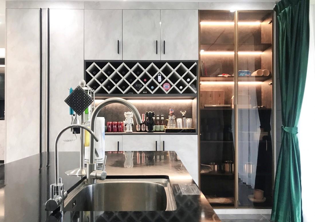 146㎡高级单身公寓 | 开放式空间与温馨家居的完美融合-25