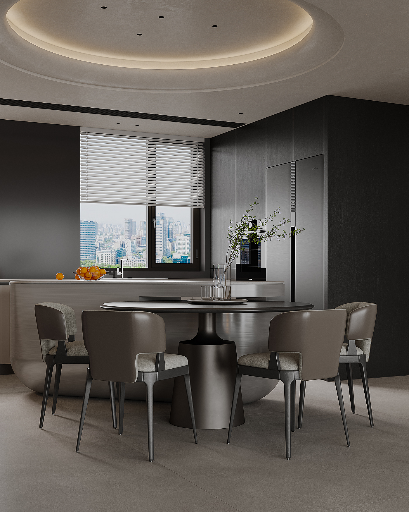 黑白灰的家丨末舍设计-4