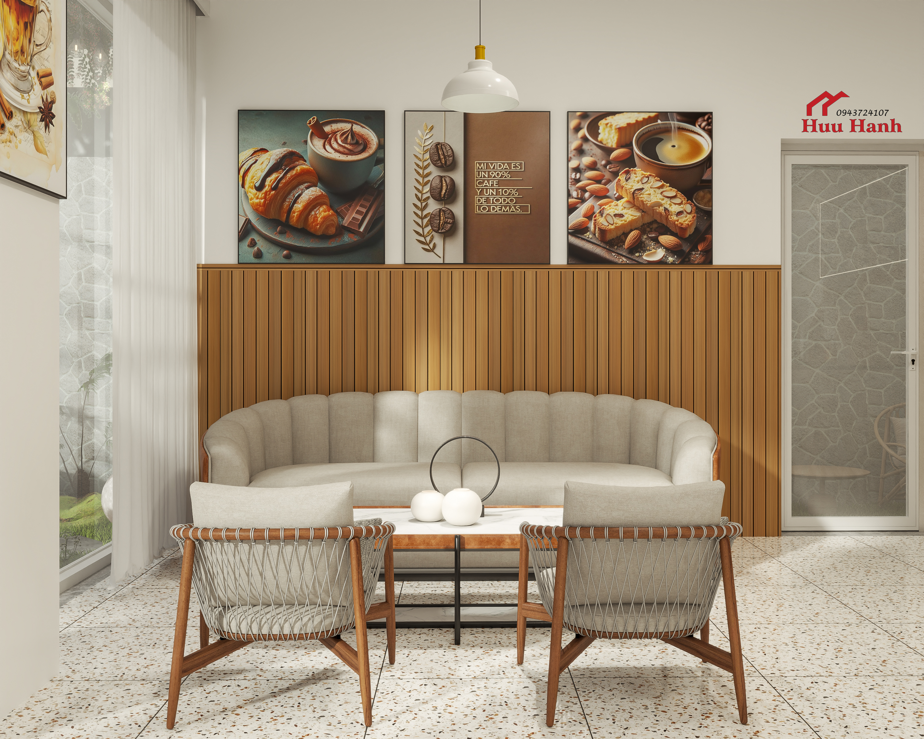 CHILL DRAGON Café – Modern Tropical Facade Design-14