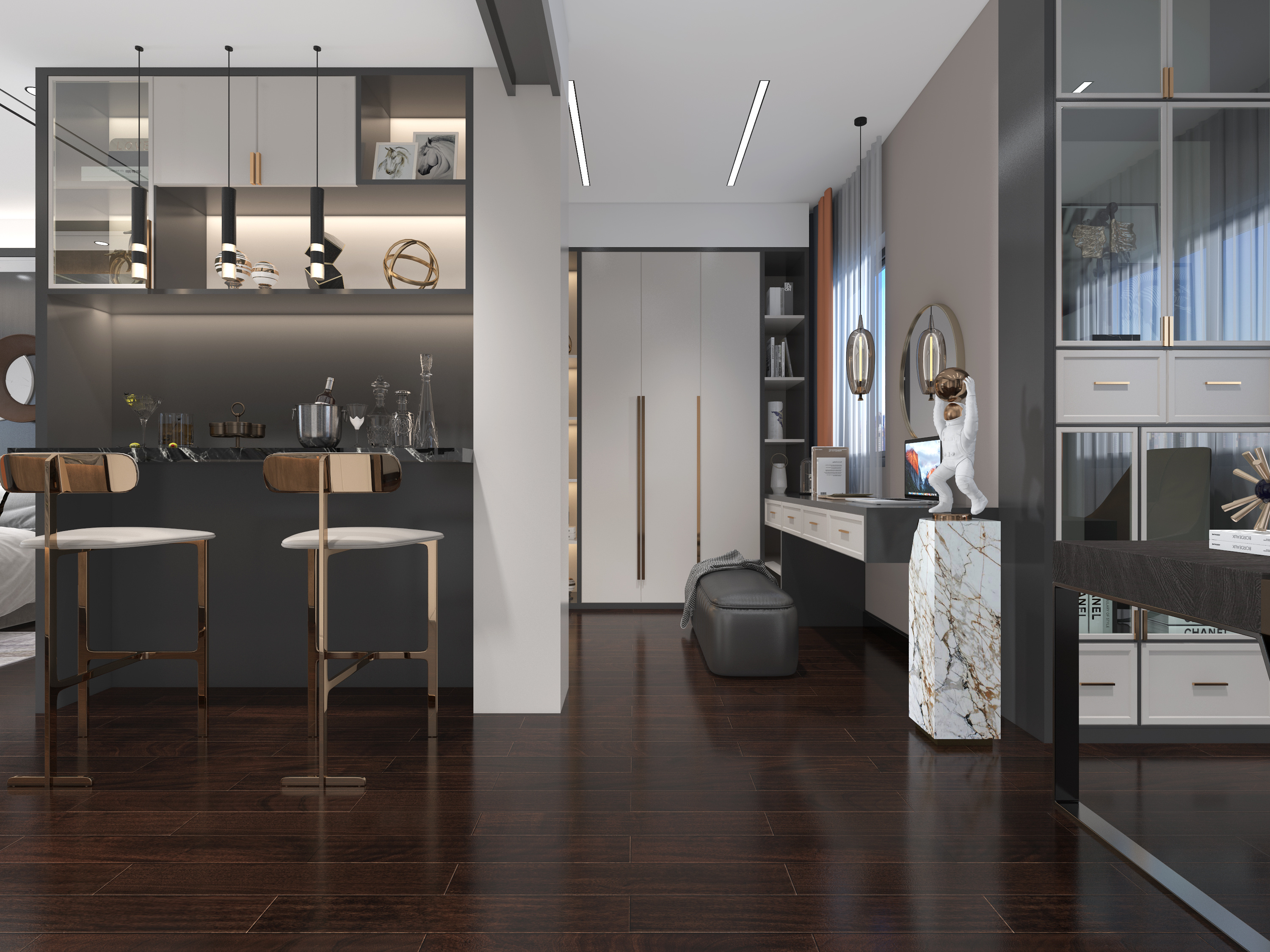 知名设计师打造上海顶级公寓，现代简约风范展露无遗-6