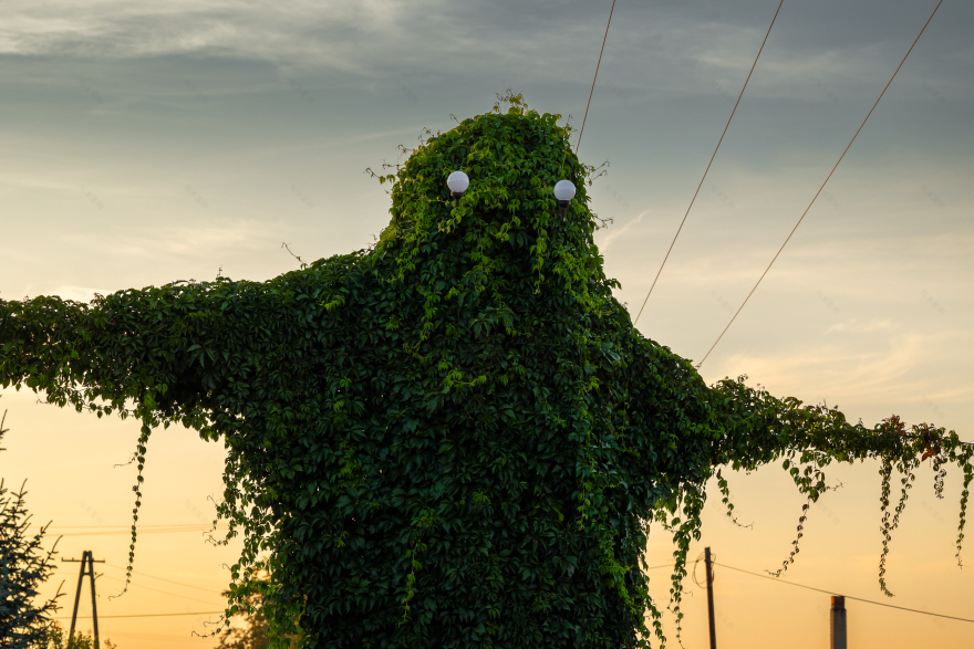 波兰奥波莱省“神秘生物”电线杆景点丨波兰波莱-6