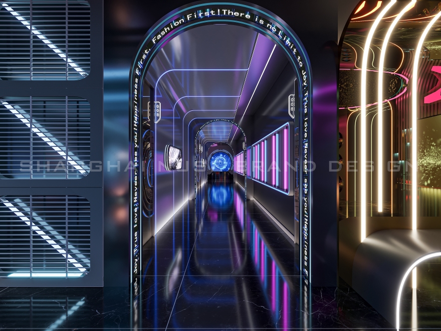 赛博朋克风KTV设计丨木村空间设计有限公司-15