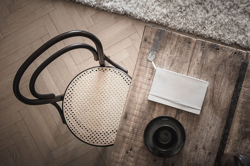 哥德堡 51 平米时尚公寓 | 灰墙砖厨、复古走廊,小空间大创意-11