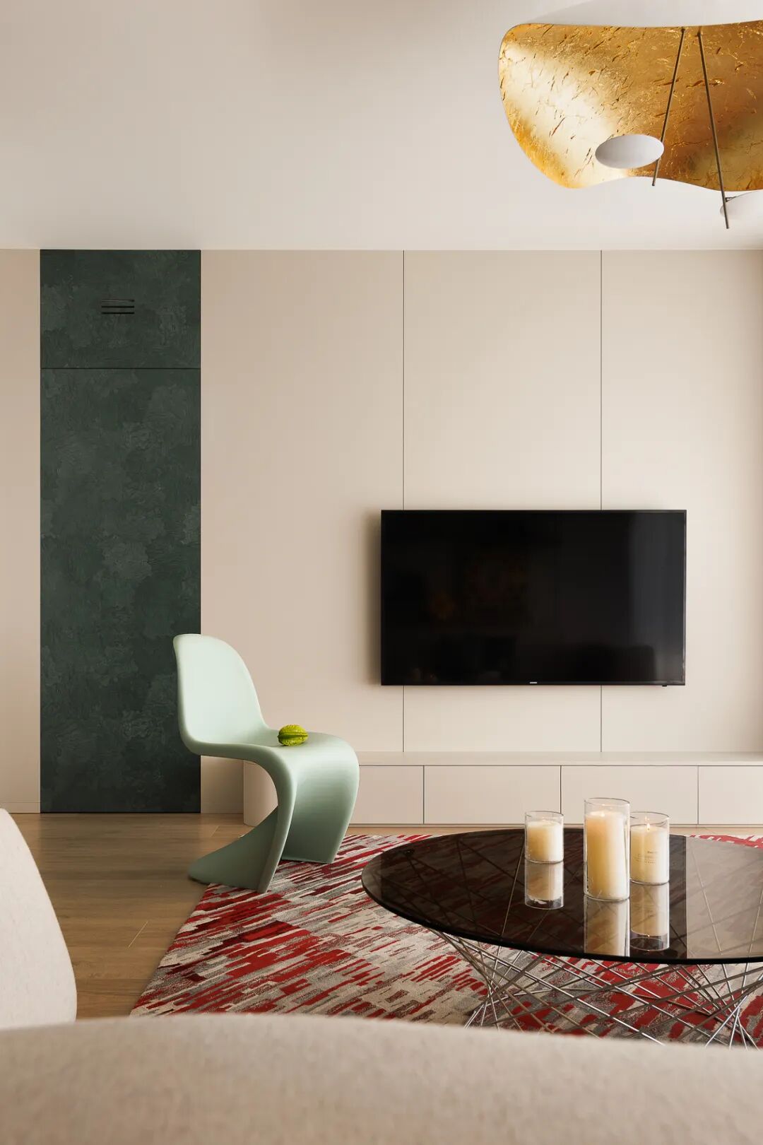 祎间设计|203㎡中鹰黑森林|时光褶皱里的功能美学-28