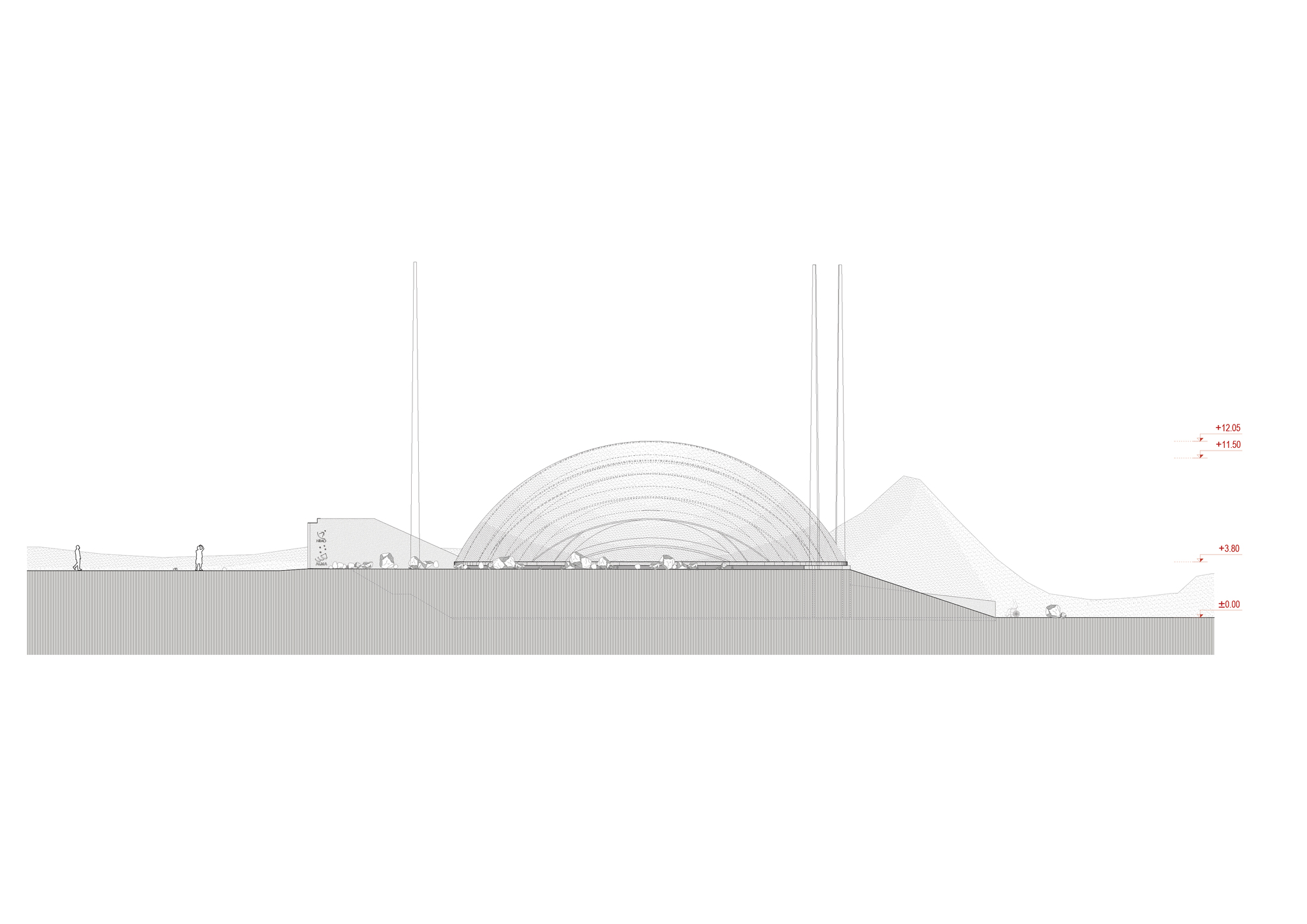 阿尔玛体育馆丨智利丨Benjamín Murúa Arquitectos-27