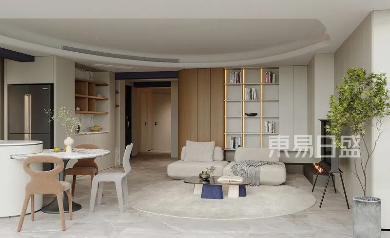 151㎡现代风，全屋木色搭配，简雅又从容-19