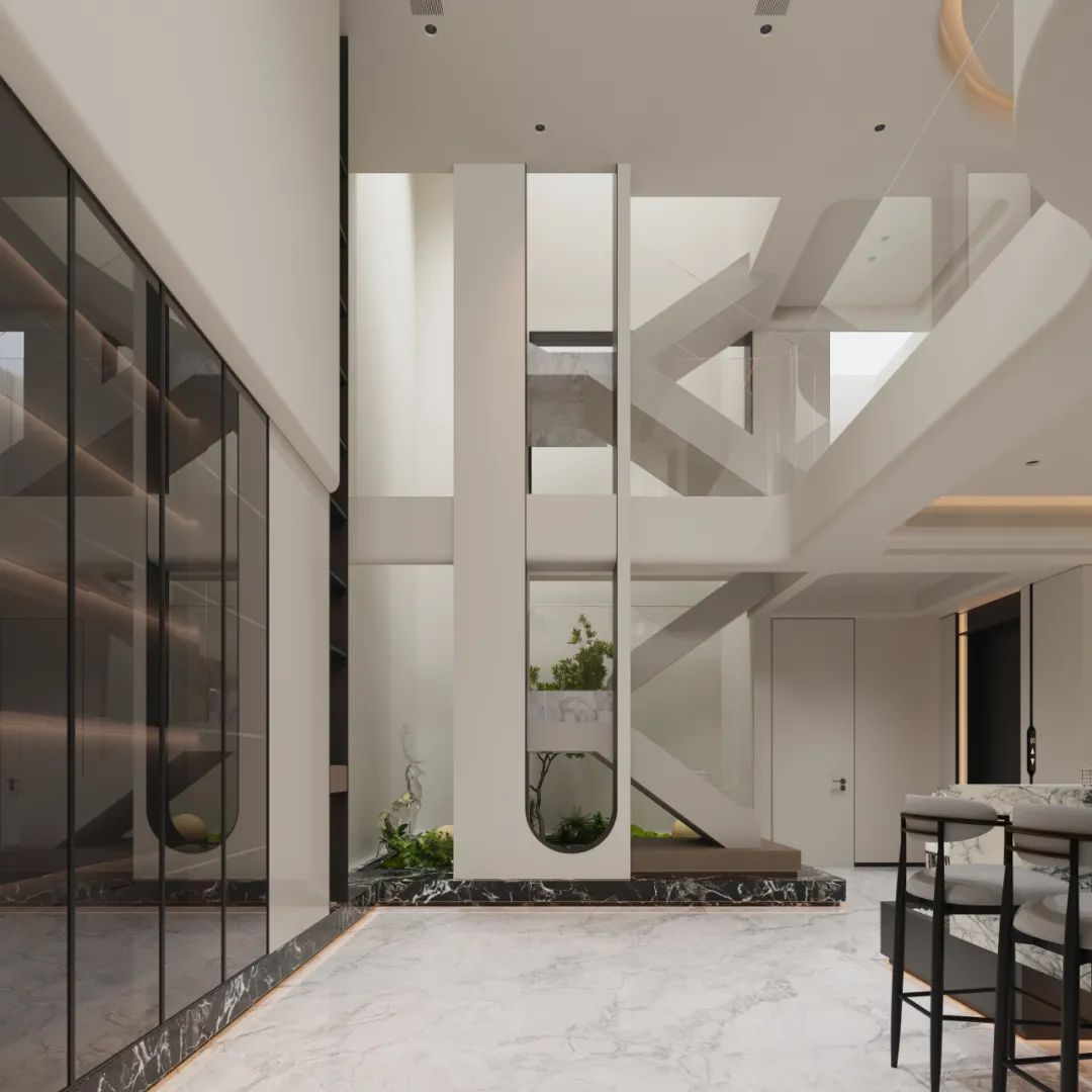 湖州·大华锦澜府现代风排屋设计丨中国湖州丨龙庭设计-62