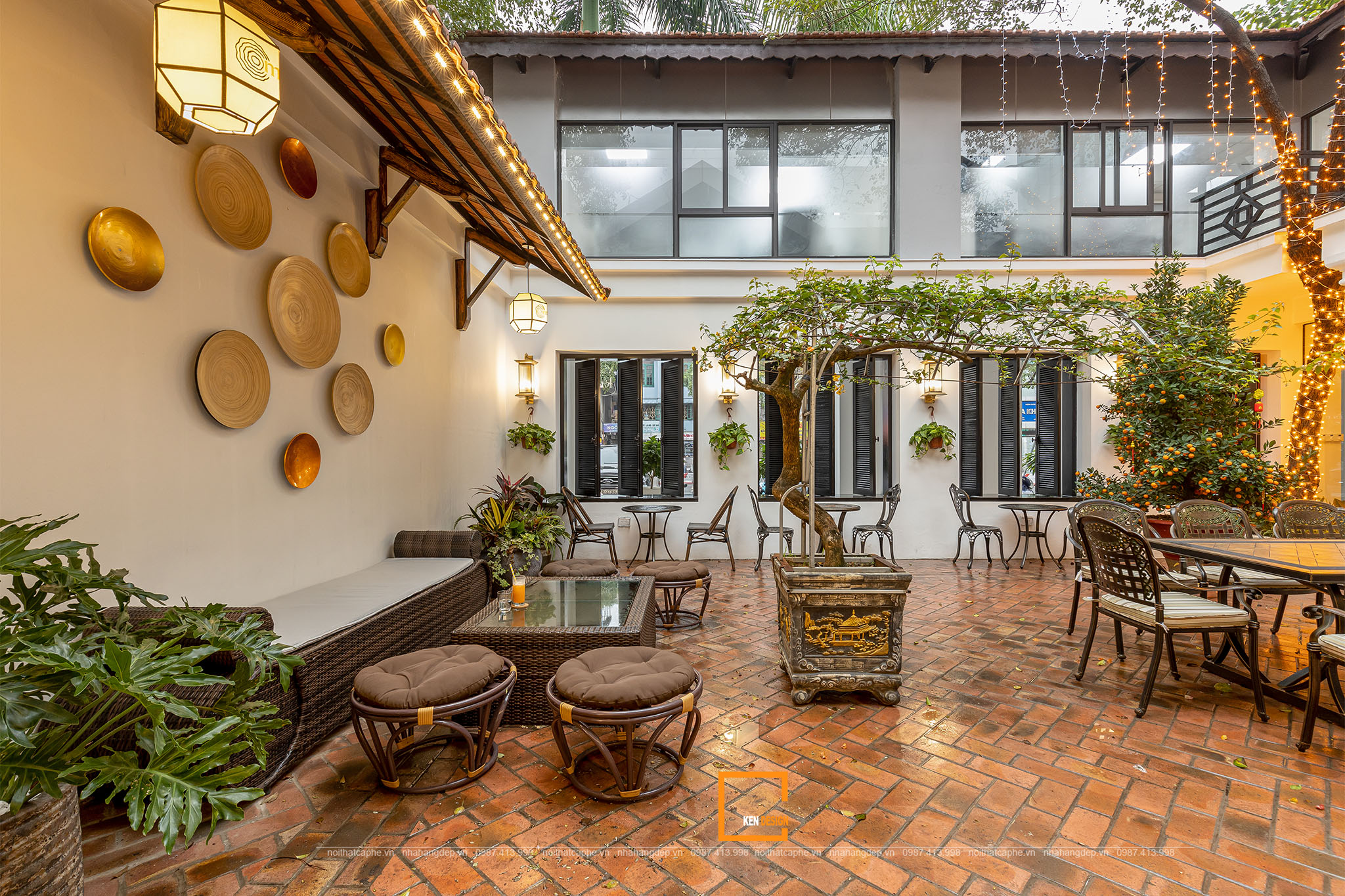 Mộc An Coffee & Tea 咖啡馆设计丨越南河内丨Kendesign-21