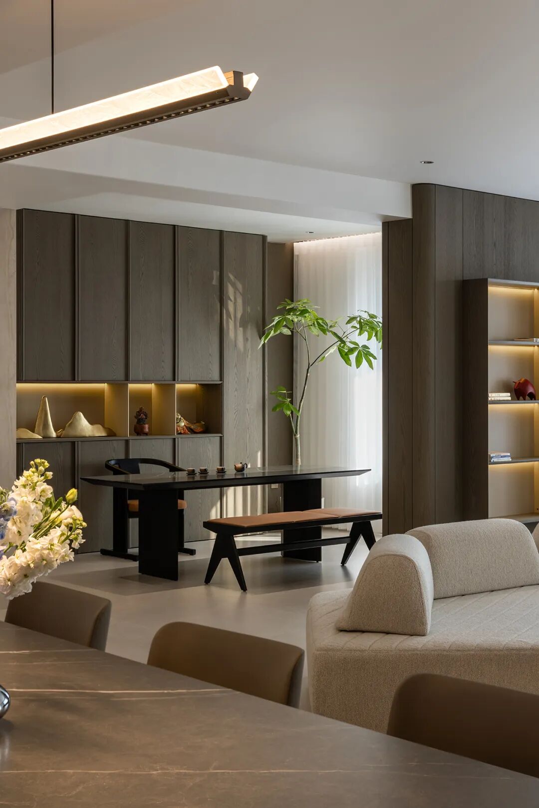 257m²极简沉稳空间，打造松弛丨中国济宁丨COSMO MOBILI  可木家居-13