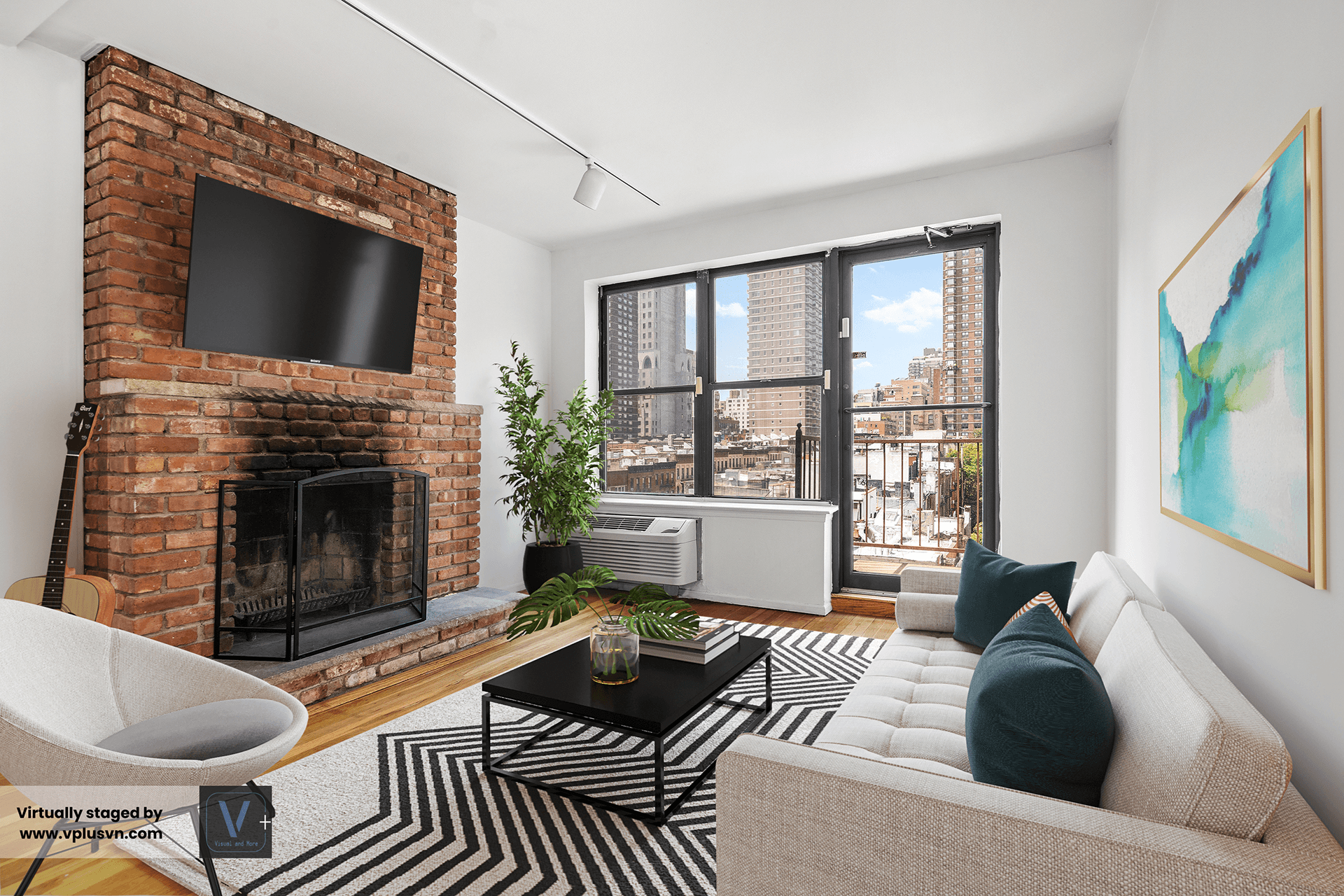 一居室公寓丨V + Studio-2