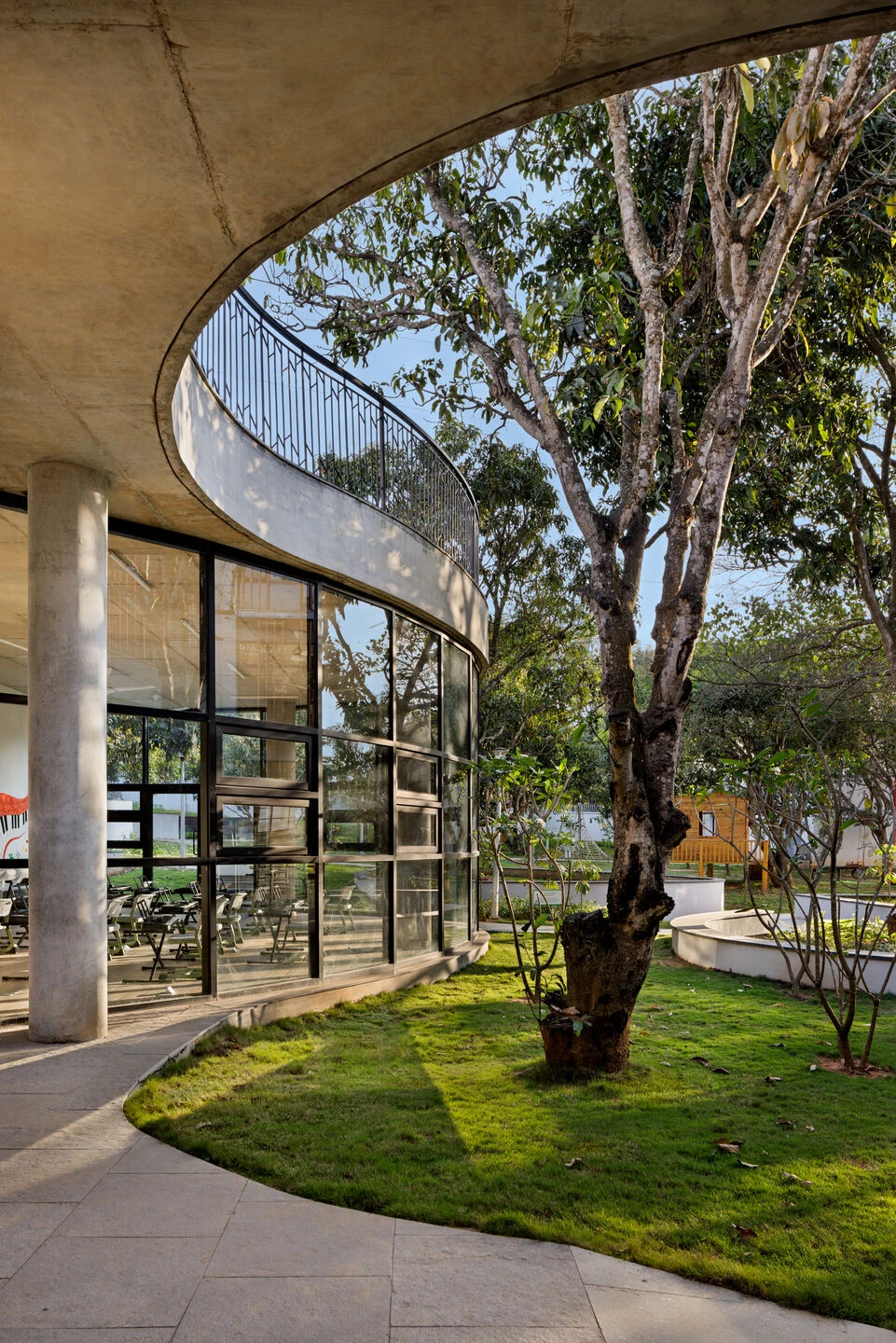 Euro School Bannerghatta 学校丨印度班加罗尔丨Vijay Gupta Architects-23