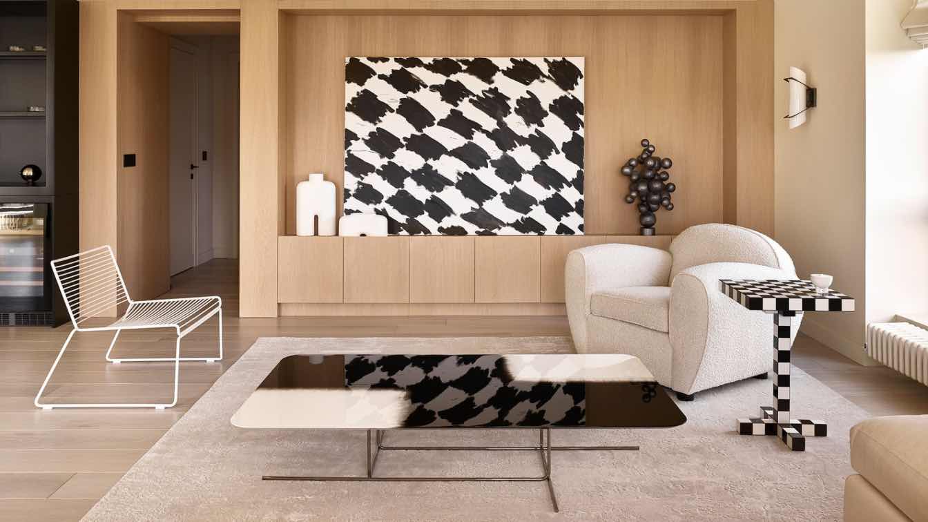 莫斯科色彩鲜艳的现代公寓丨俄罗斯莫斯科丨Well Done Interiors-0