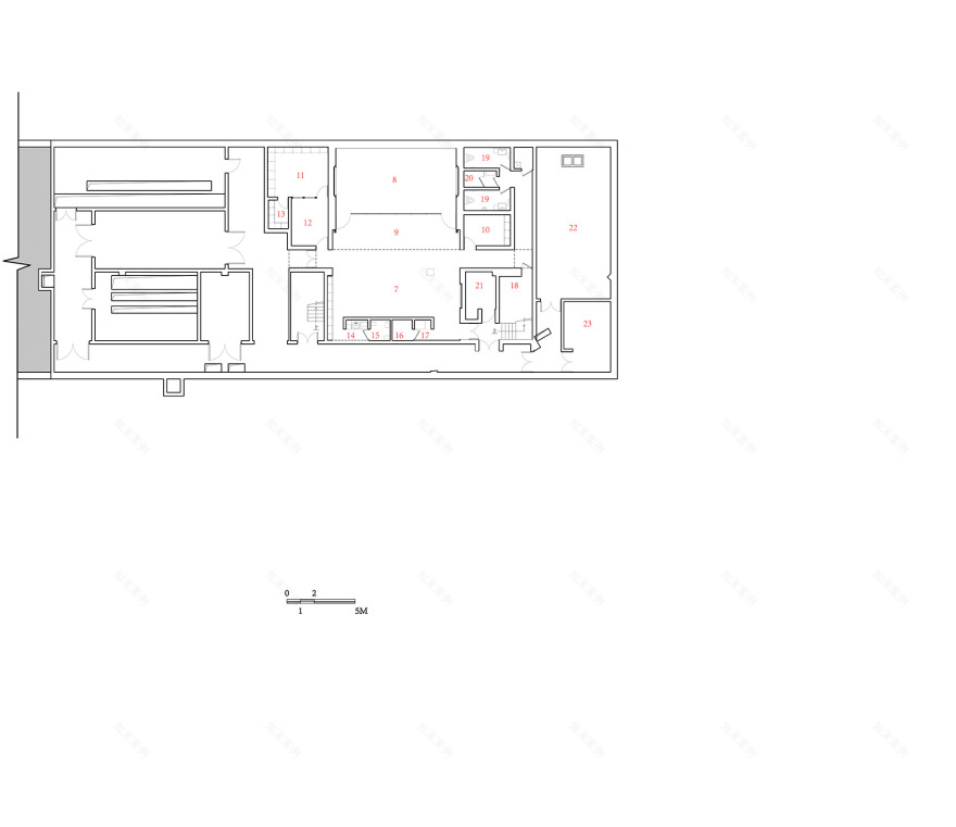 东方明珠游船码头候船厅丨致正建筑工作室-141