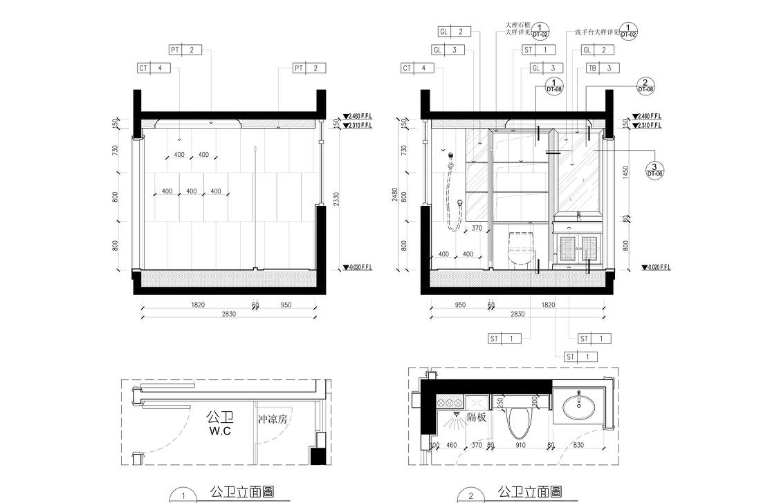 广州尚东尚筑简欧风格设计-11