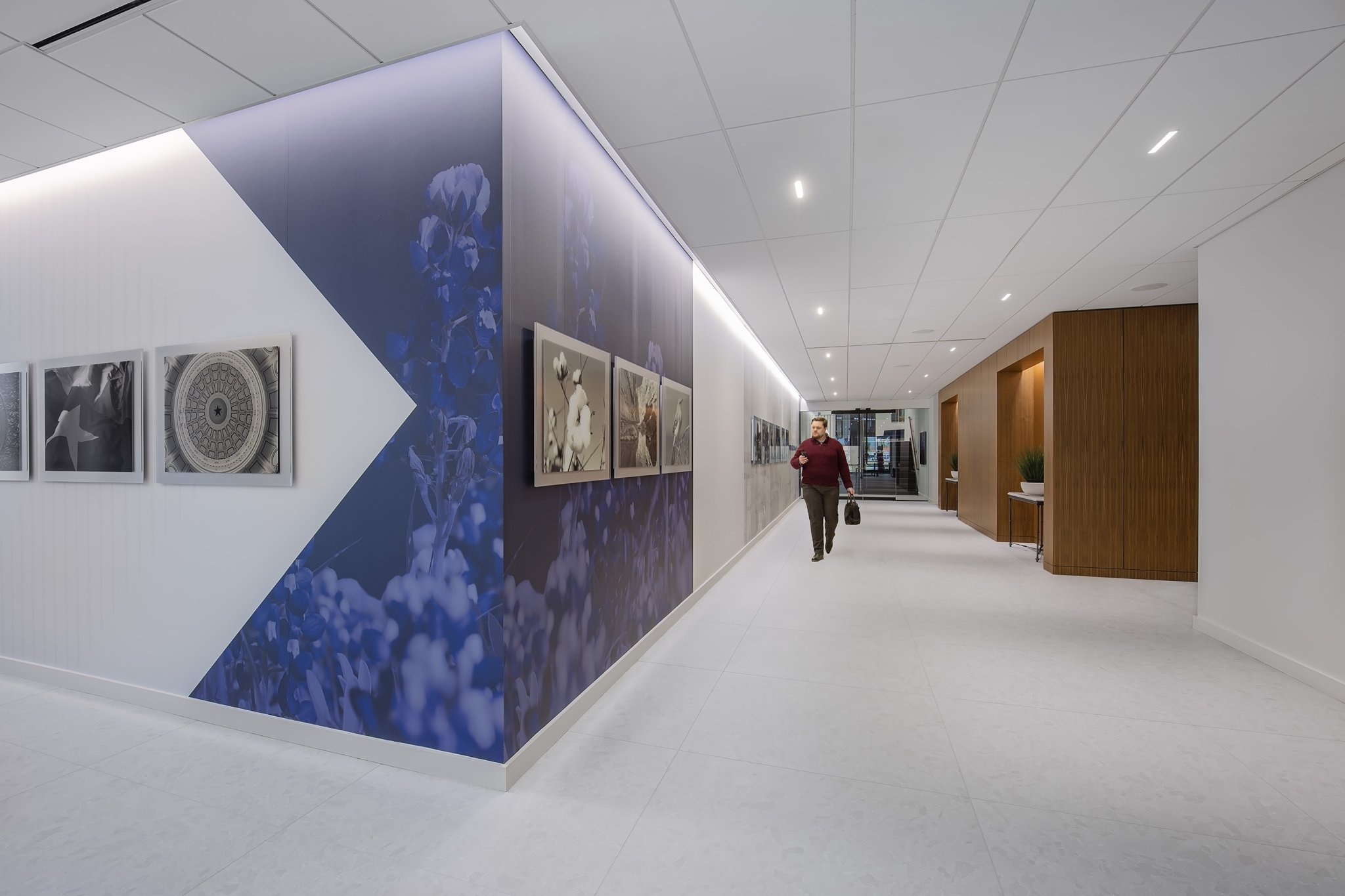 NDBT 总部及达拉斯银行中心改造丨美国达拉斯丨Gensler 和 Pacific Builders-6