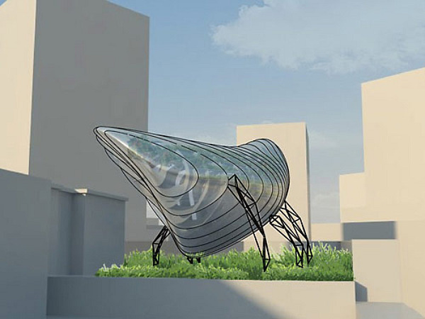 Urban Space Structure（城市空间结构）屋顶温室-11