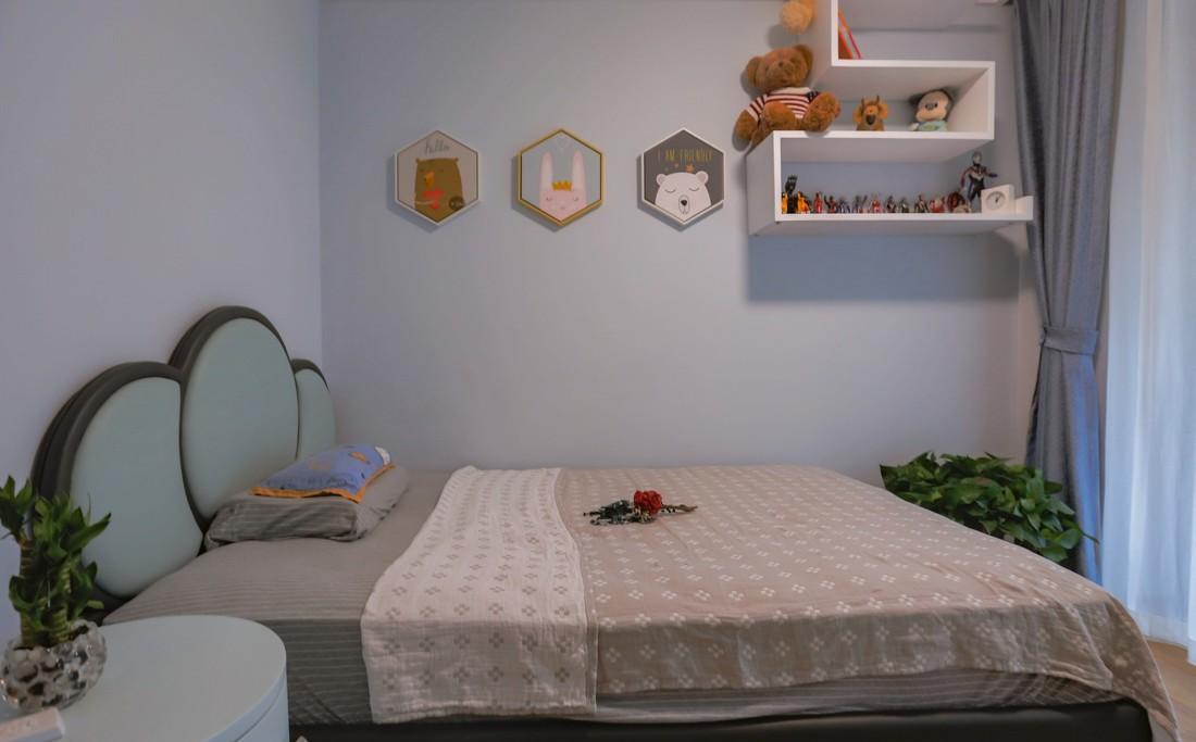 轻奢三居,心花上的舒适生活-33