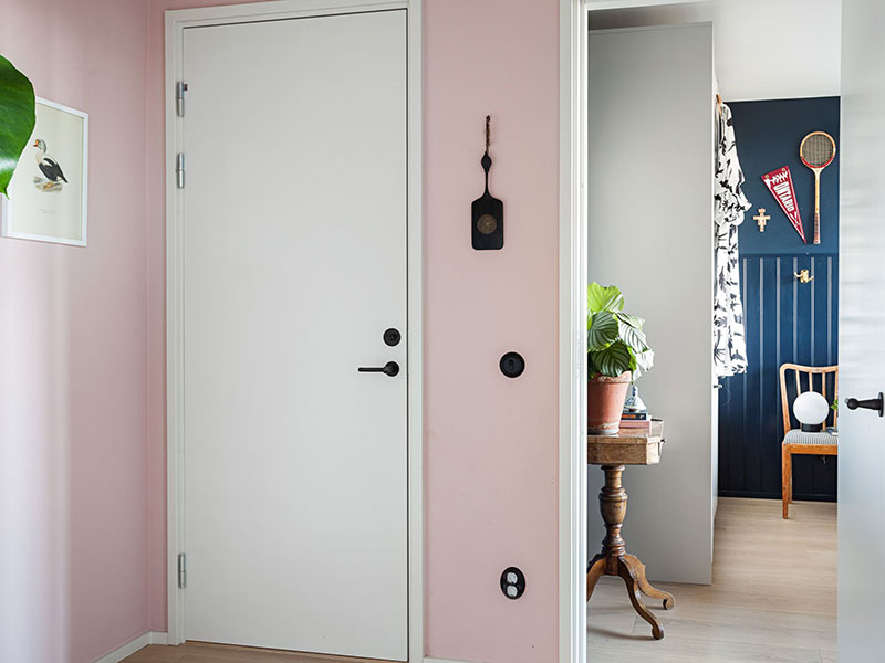 斯德哥尔摩工业风公寓的温馨乡村设计-23