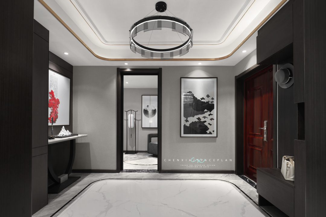 东城江南 230 平新中式样板间 | 辰夏作品,现代与传统的美学融合-26