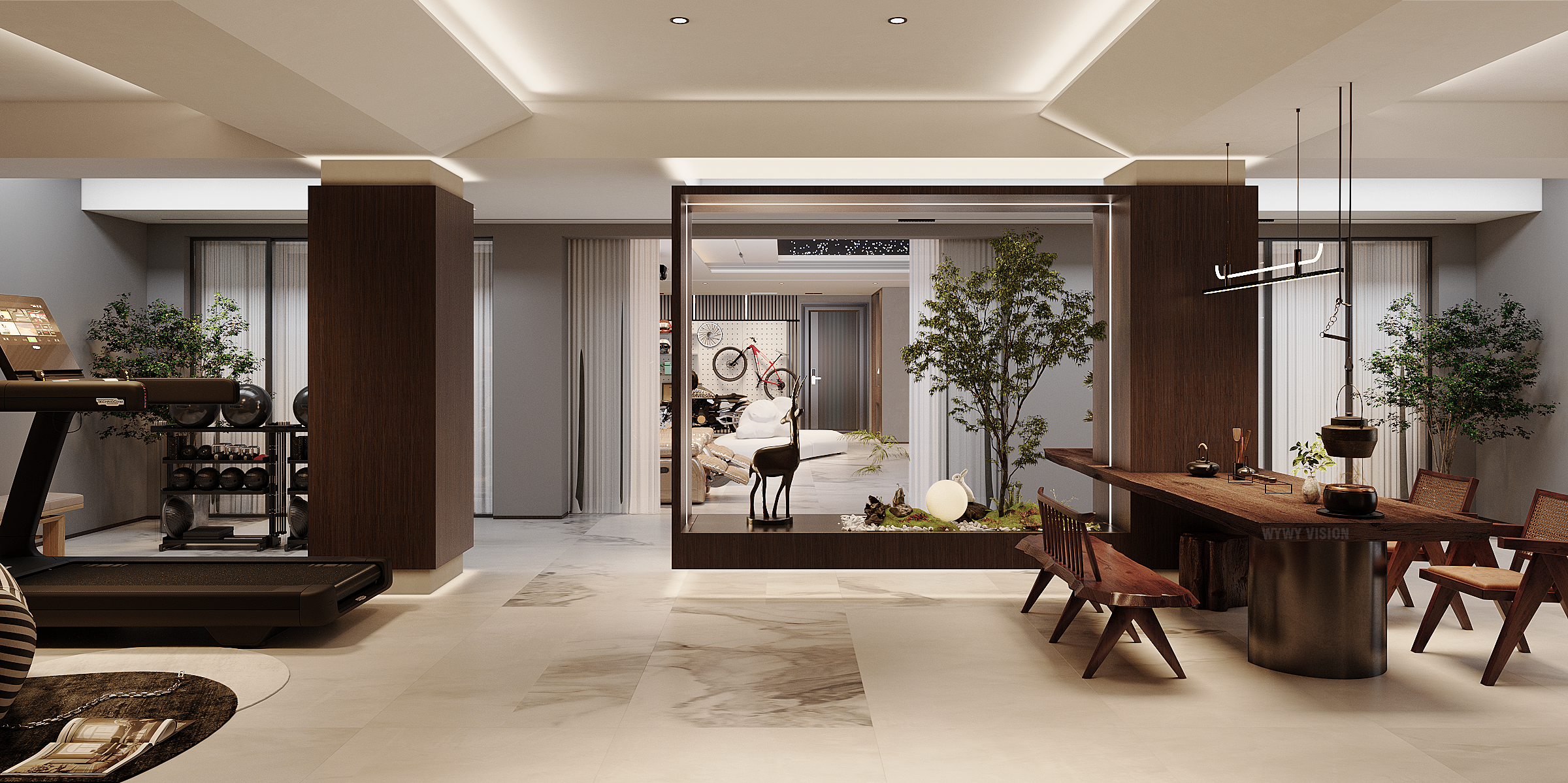 现代 · 黑胡桃丨效果表现-19