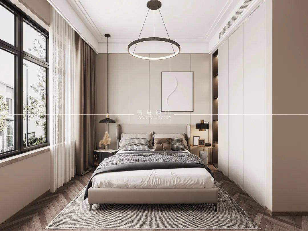 龙湖紫宸底跃现代简约空间丨青马别墅空间设计-73