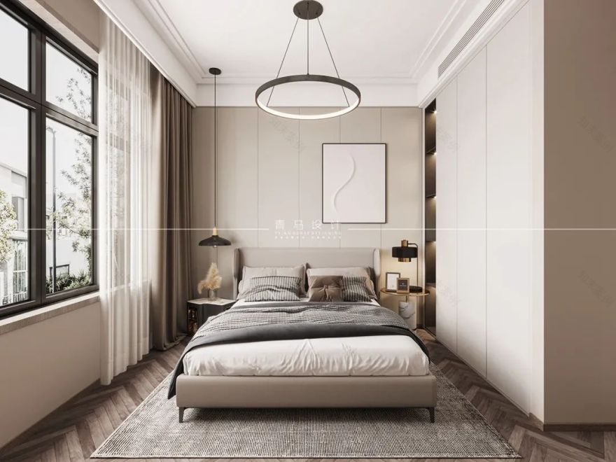 龙湖紫宸底跃现代简约空间丨青马别墅空间设计-73