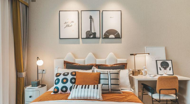 亳州绿地玉珲120平新中式样板房-1