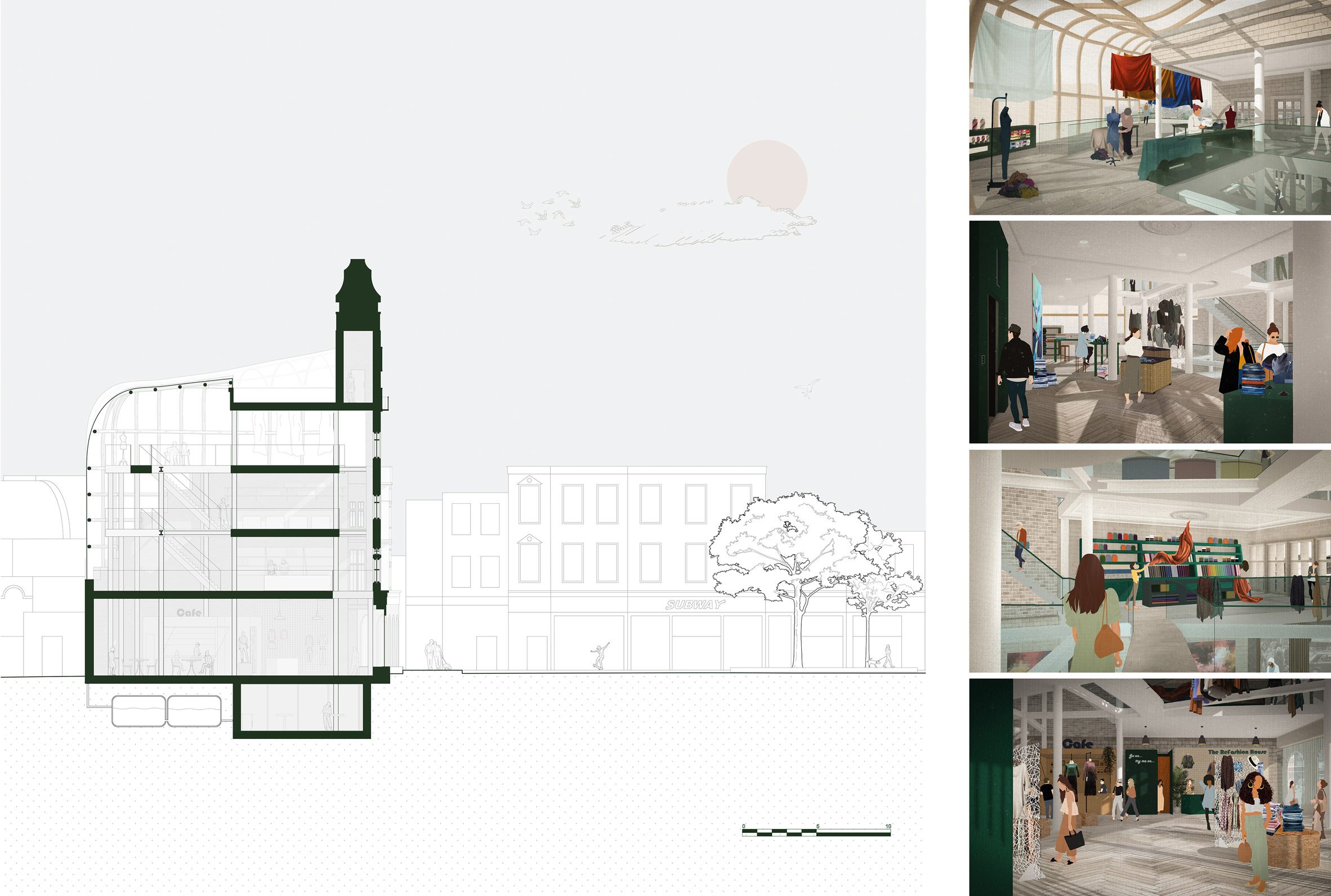 探索死亡仪式的绿色建筑 | Ravensbourne 大学的创新设计-47