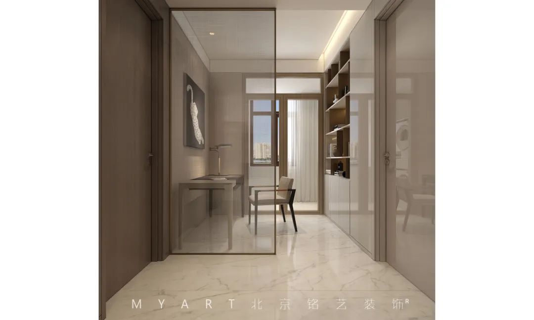 辛集·百合御景城一对一硬装实景丨北京铭艺-30