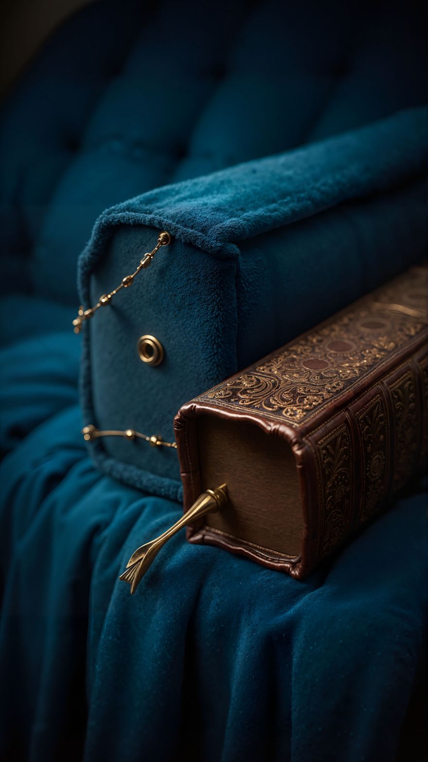 砸碎极简!在墨绿丝绒里藏了一颗复古核弹-8