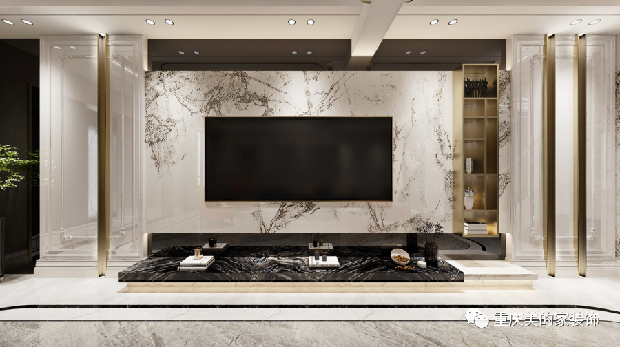 珠江城爱丽舍 300㎡法式轻奢雅居,演绎精致华丽生活-17