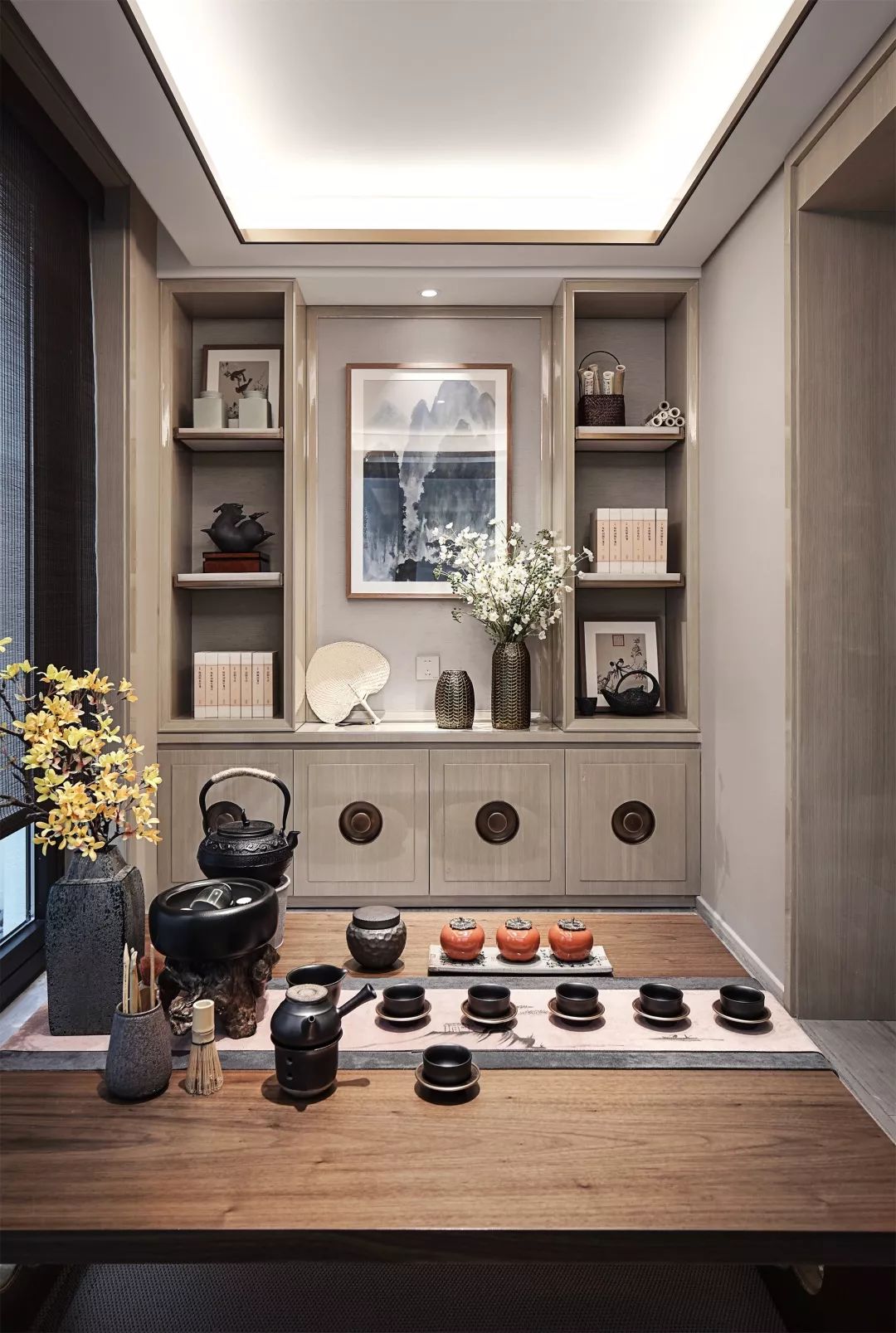 金螳螂新作 | 东方韵味别墅样板房 | 和谐、含蓄、时尚-36