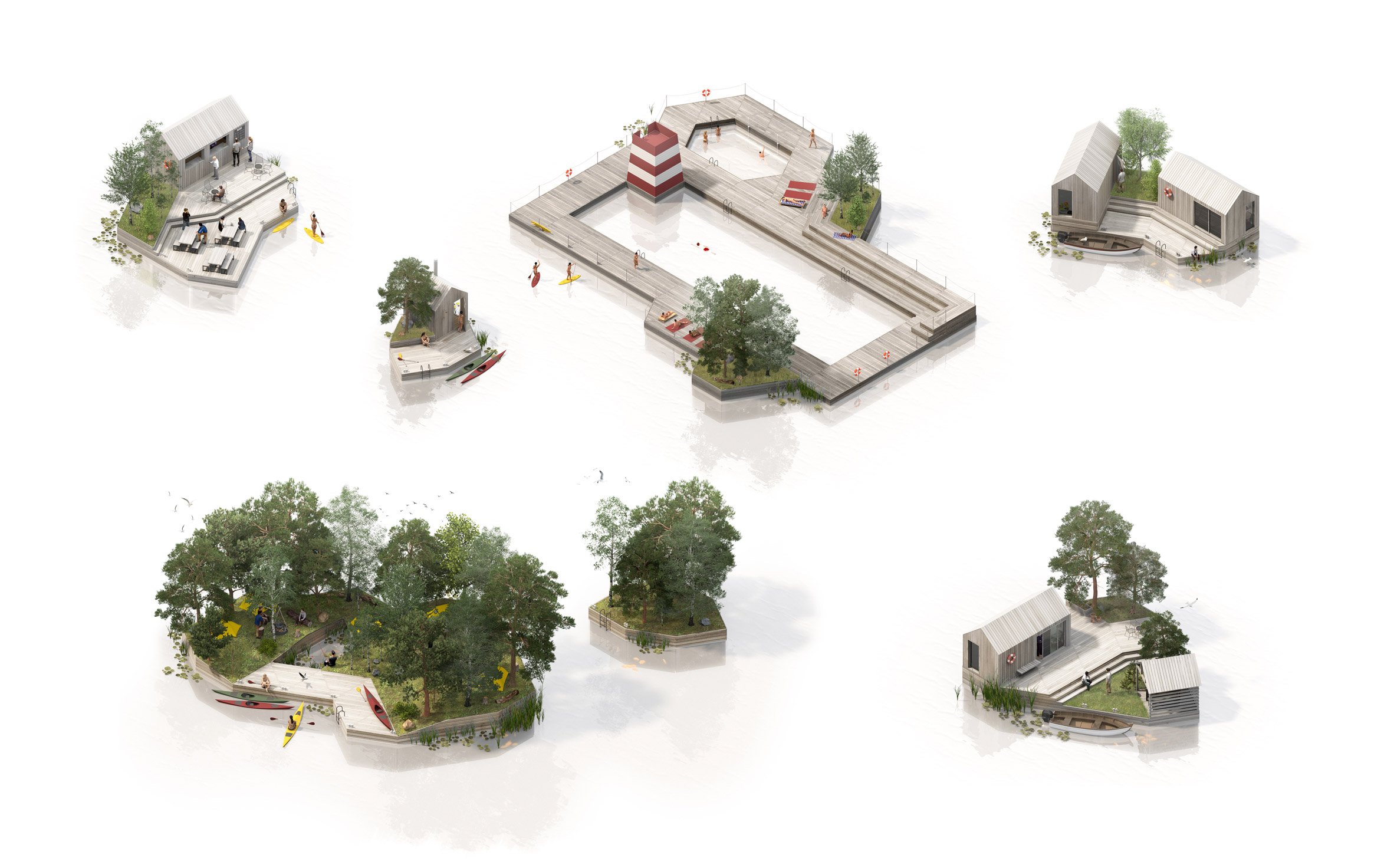 丹麦 MAST 工作室打造可持续浮动建筑系统-20