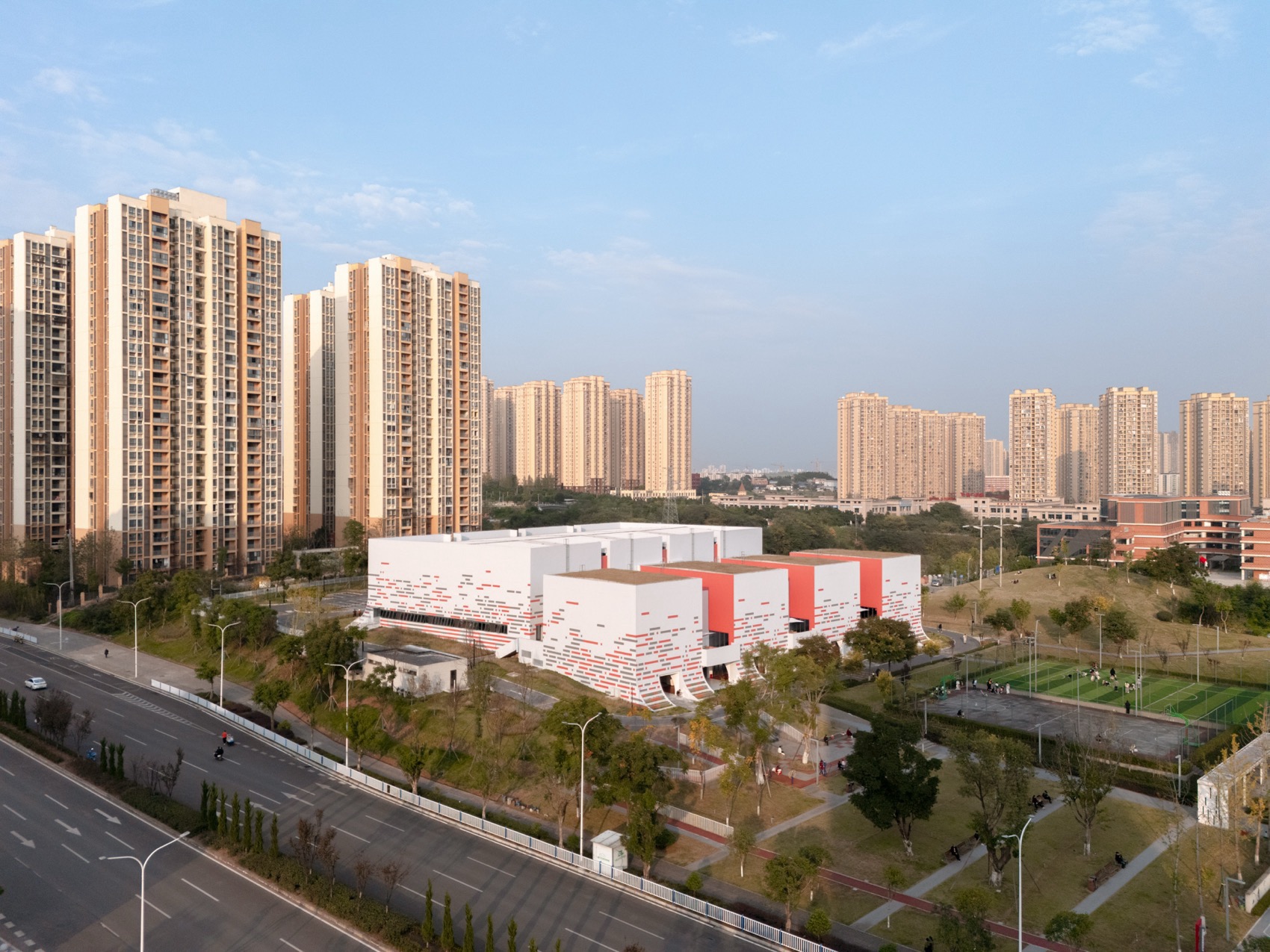 李雪芮全民健身中心丨中国重庆丨未见筑设计事务所-3