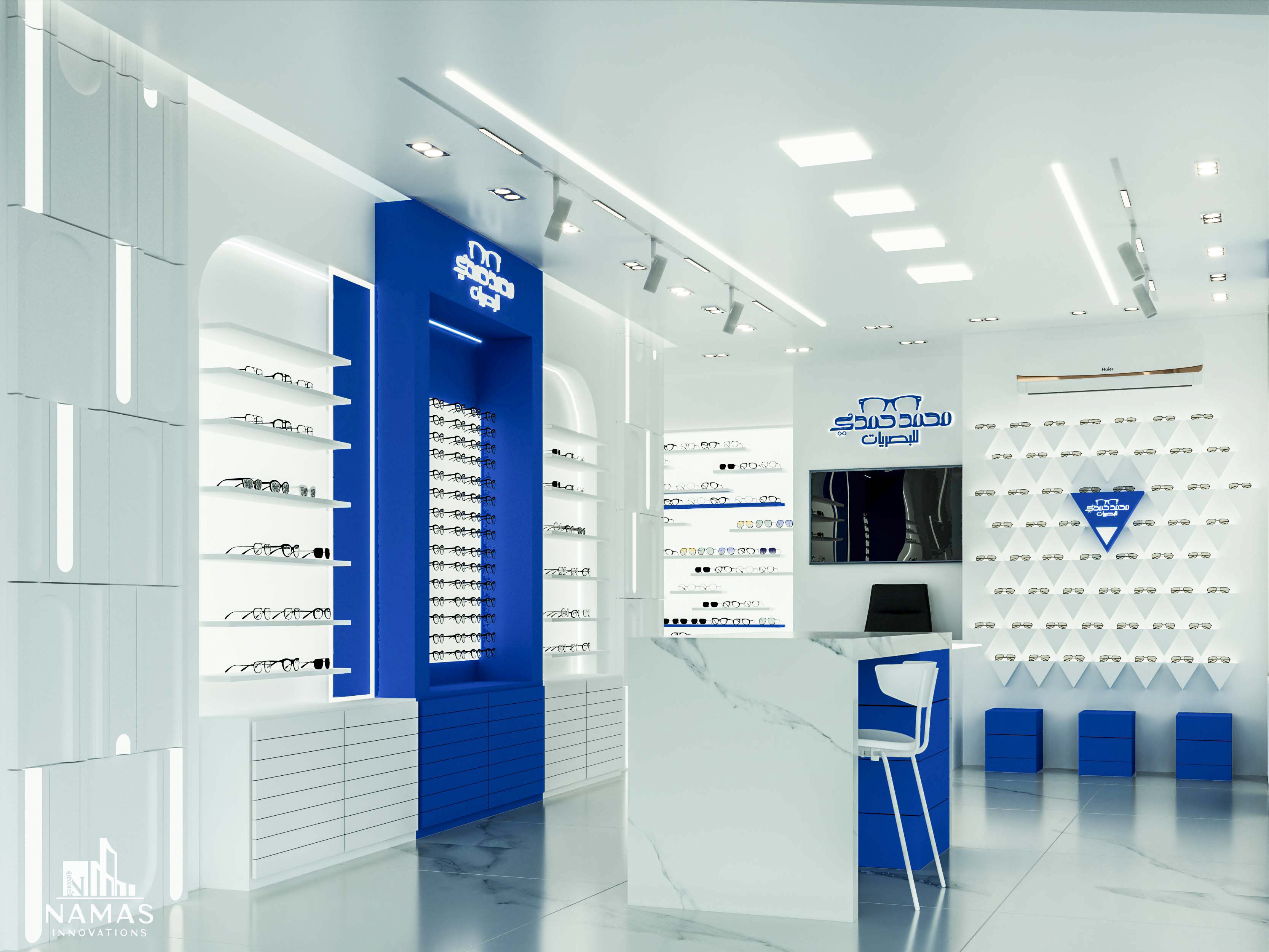 Optical Store Modern Style（现代风格眼镜店）-1