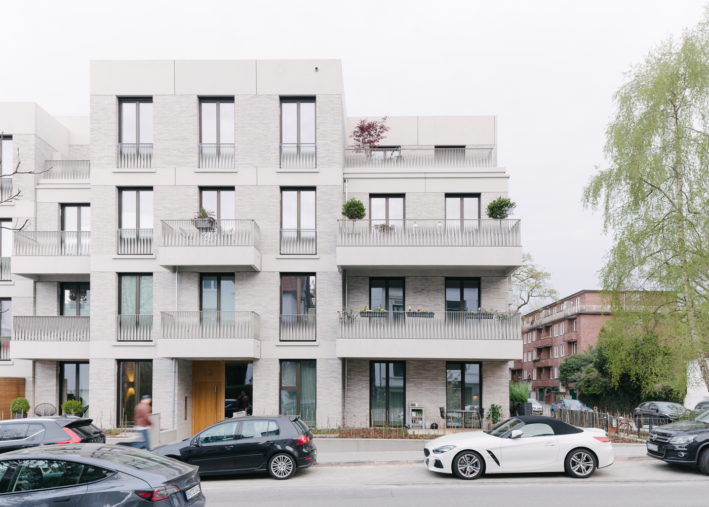 汉堡 Alster 河畔的现代“Alsterterrassen”建筑丨德国汉堡丨blrm Architekt*innen-11