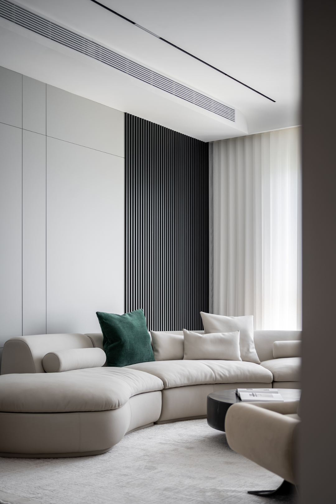 都市现代氧气居所·天津影宅设计丨中国天津丨DEEP WHITE 深白设计-1