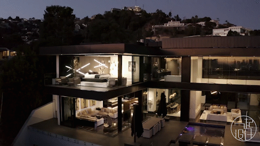 双层泳池黑别墅,诠释低调奢华-1